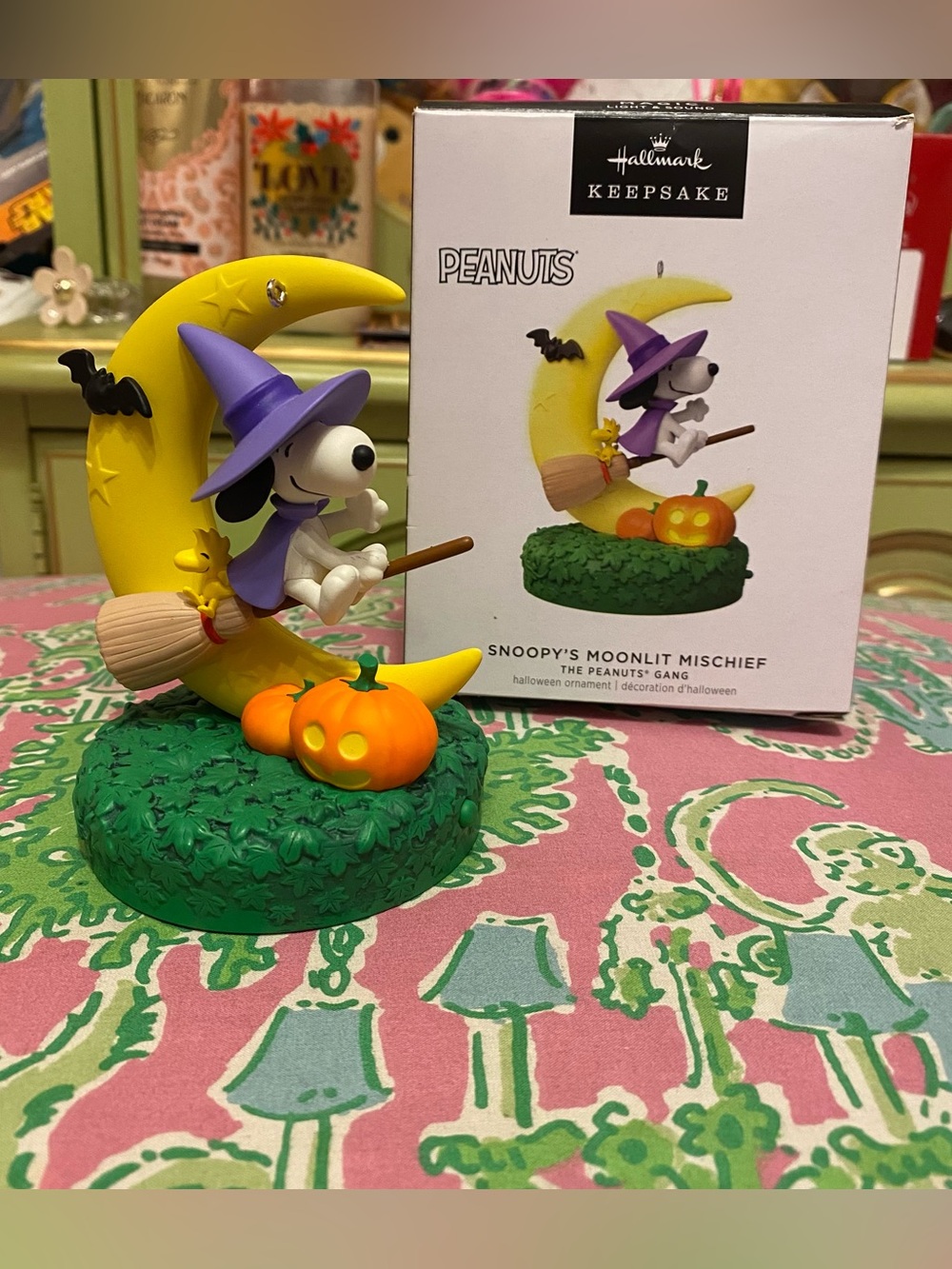 Hallmark Keepsake Ornament 2023 Magic "Snoopy's Moonlight Mischief" Peanuts NIB